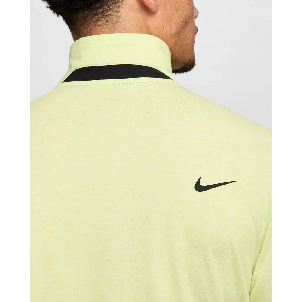 Nike Dri-FIT Tour Men's Golf Polo Shirt Yellow Lemon Twist‎ L DV3123-736